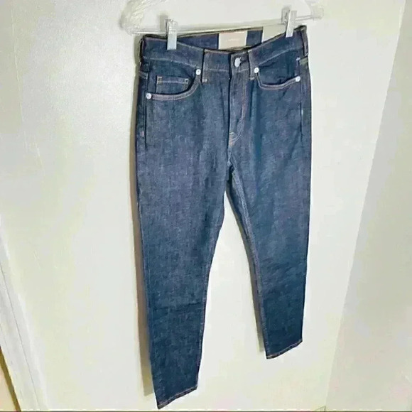 NWT Everlane Mid Rise Ankle Skinny Jean in Indigo - Picture 5 of 6